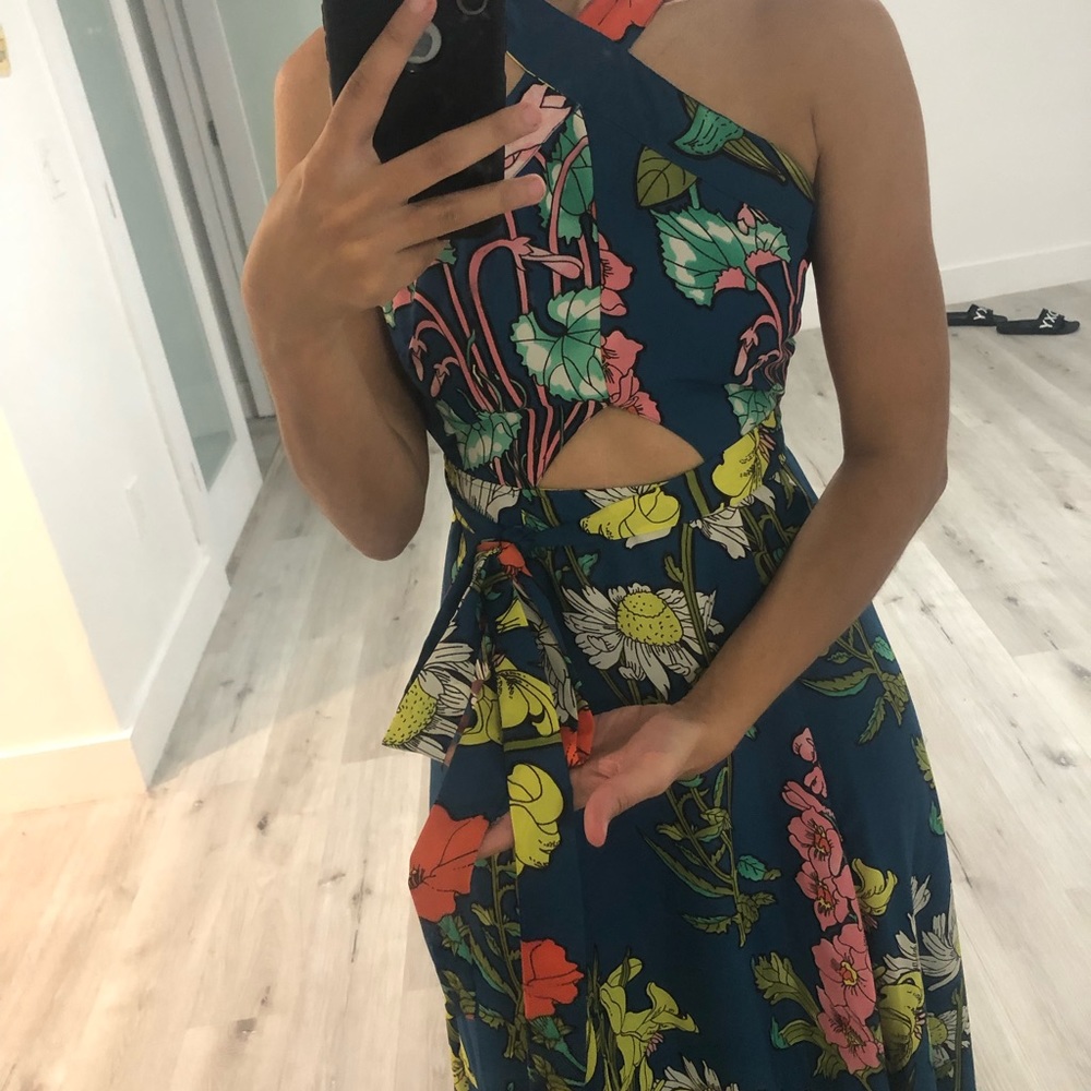 ASOS Halter print dress size S